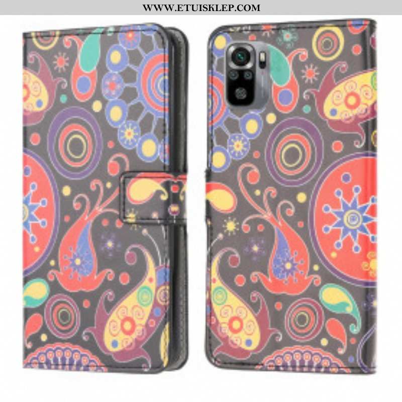 Etui Folio do Xiaomi Redmi Note 10 / 10S Projekt Galaktyki